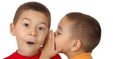 Whispering Rude Word