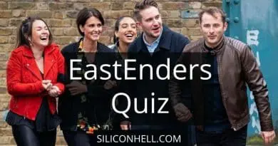 TV Series EastEnders Quiz
