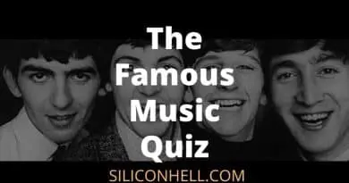 The Famous Music Quiz Questions
