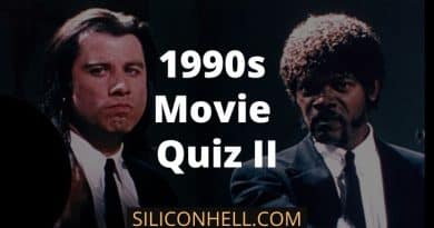 1990s Movie Quiz Part 2