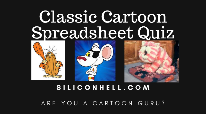 FP Classic Cartoon Spreadsheet Quiz by Siliconhell.com
