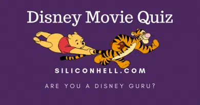 Disney Movie Quiz by Siliconhell.com