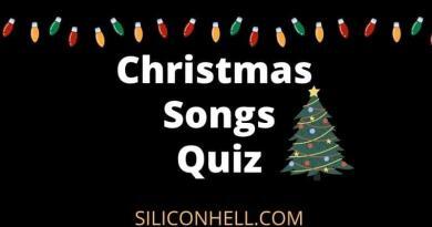 Christmas Songs Spreadsheet Quiz