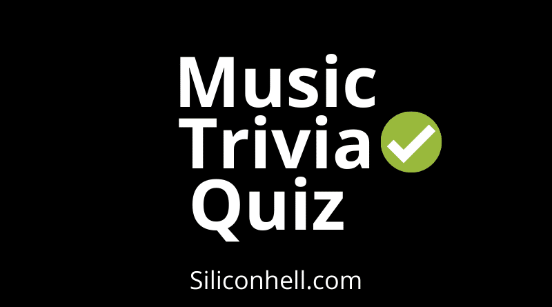 Music Trivia Quiz 15 Questions