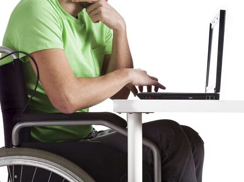 FP wheelchair laptop