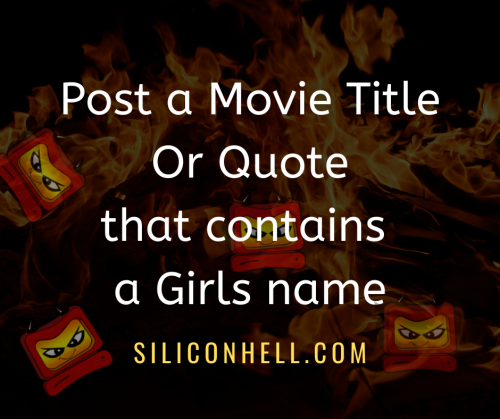 Post a Movie Title that contains a womans name